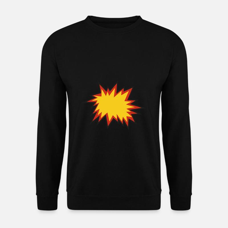 Comic Explosion - Unisex Pullover - Schwarz