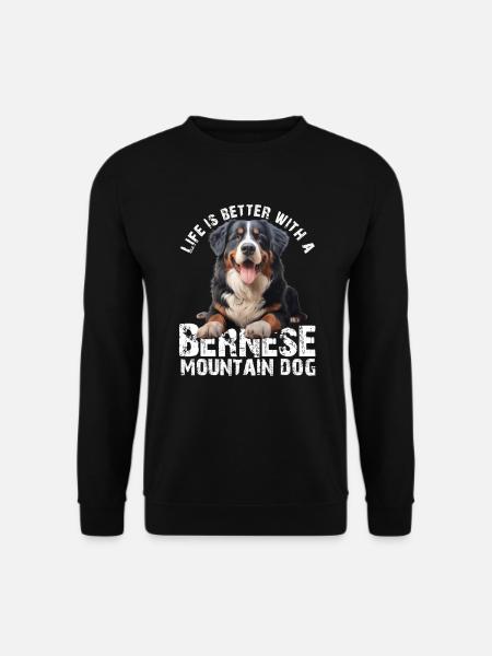 Bouvier bernois - Sweat-shirt Unisexe - noir