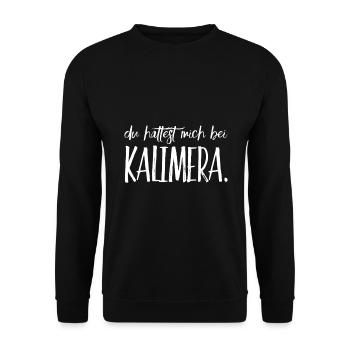 Funny Greek Saying Greece Gift - Unisex Sweatshirt - black - Front - Alina (178cm) & Michal (187cm)