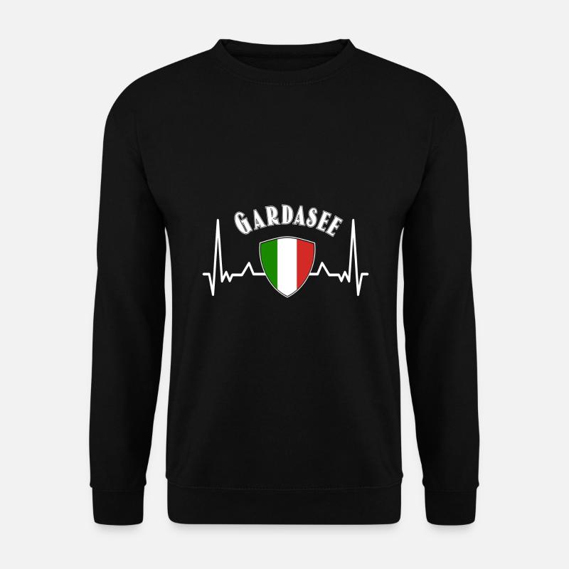 Gardasee - Unisex Pullover - Schwarz