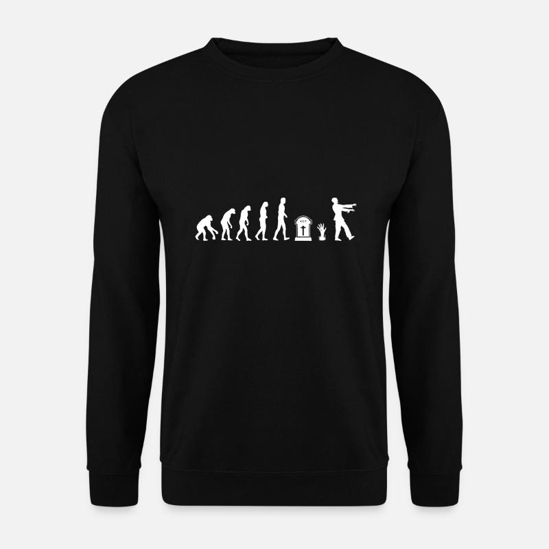 Évolution des zombies - Zombies - Sweat-shirt Unisexe - noir