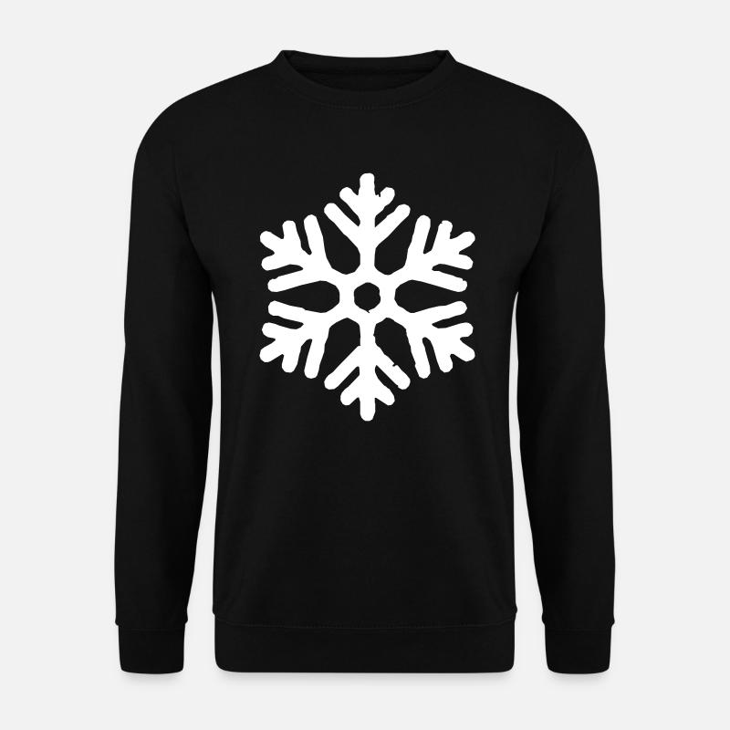 snowflake - Unisex Sweatshirt - black