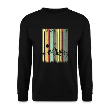 Paresseux - Sweat-shirt Unisexe - noir - Devant - Alina (178cm) & Michal (187cm)