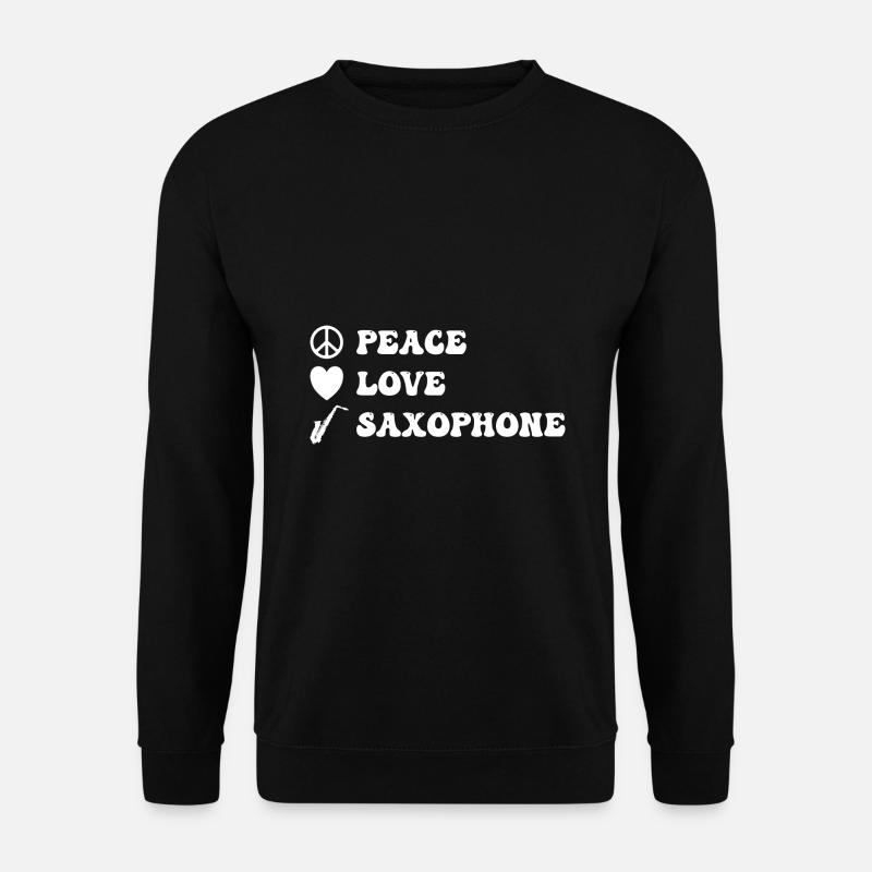Saxophone player - Unisex Sweatshirt - black