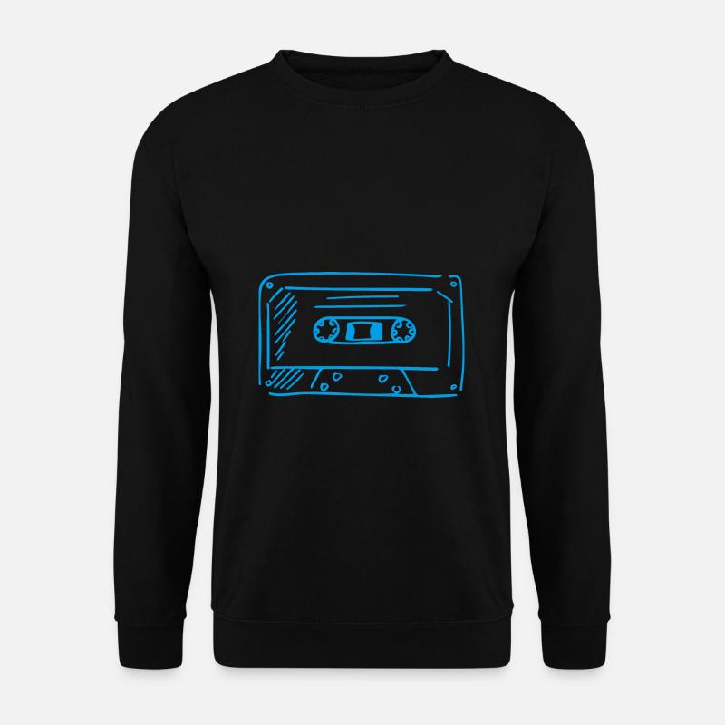 Cassette - Unisex Sweatshirt - black