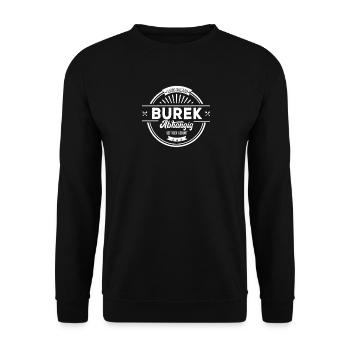 Burek Spécialité de la cuisine bosniaque - Chemise drôle - Sweat-shirt Unisexe - noir - Devant - Alina (178cm) & Michal (187cm)
