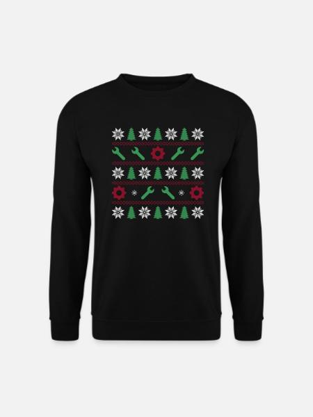 Tools Ugly Christmas - Unisex Sweatshirt - black