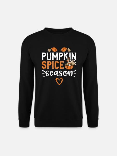 Pumpkin Spice Season - Unisex Sweatshirt - black