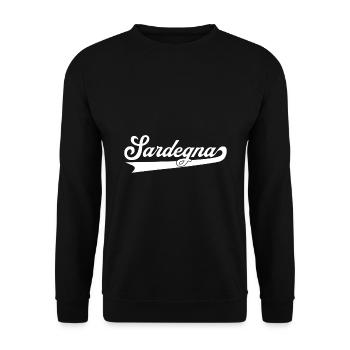 Sardinia - Unisex Sweatshirt - black - Front - Alina (178cm) & Michal (187cm)