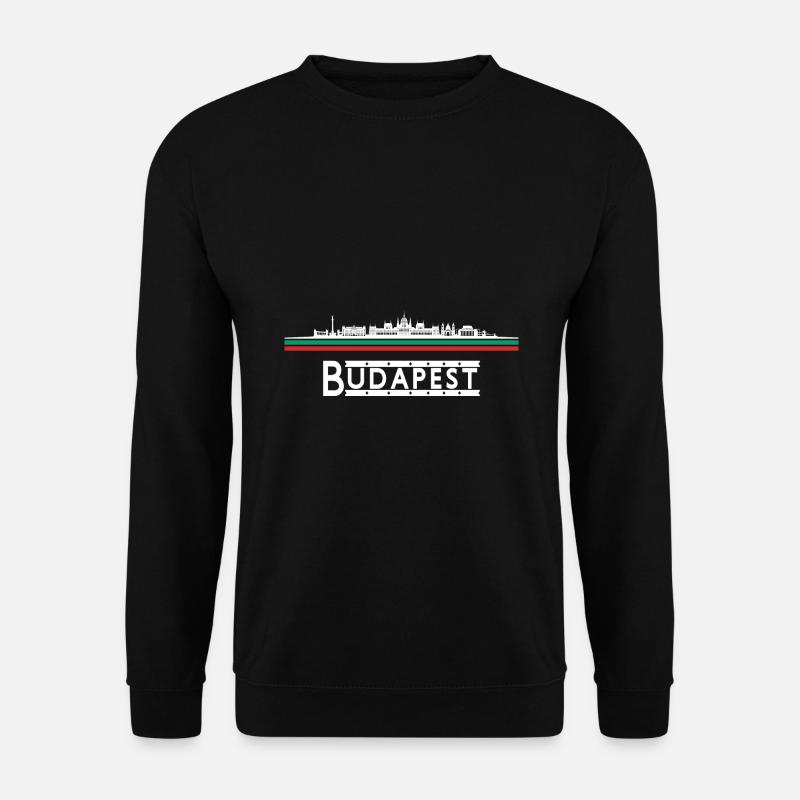Budapest Hungarian - Unisex Sweatshirt - black