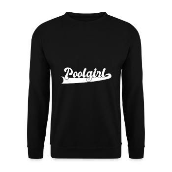 Lifeguard Saying - Unisex Sweatshirt - black - Front - Alina (178cm) & Michal (187cm)