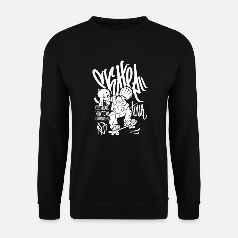 Paroles de skate cool - Sweat-shirt Unisexe - noir