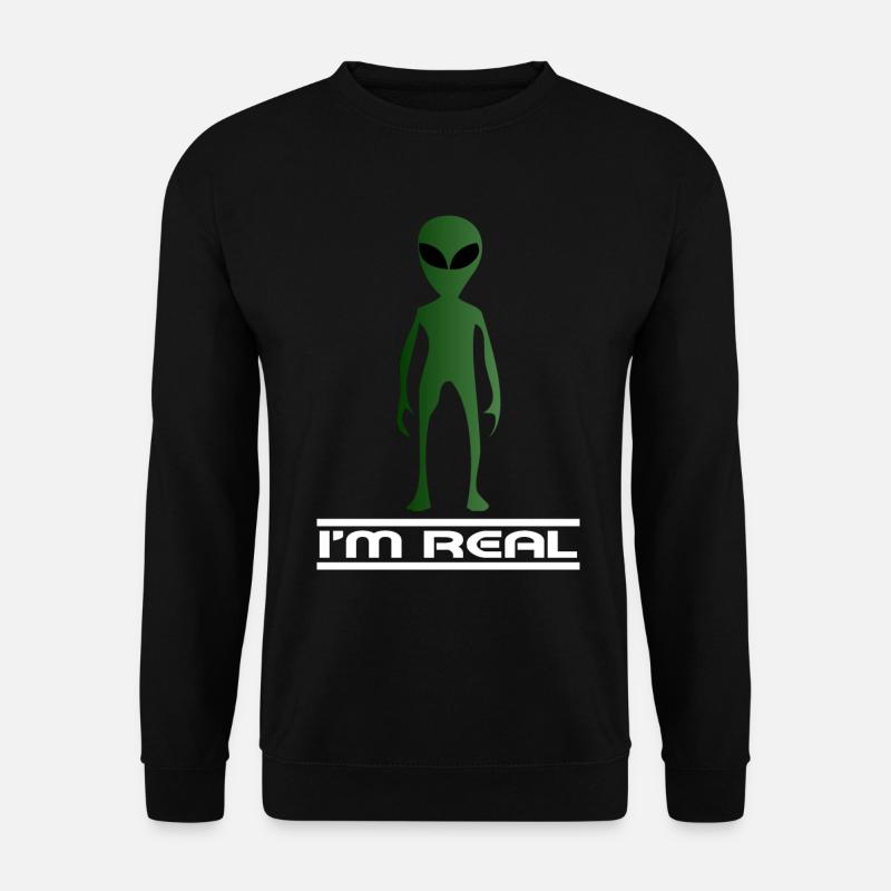Aliens universe space aliens - Unisex Sweatshirt - black
