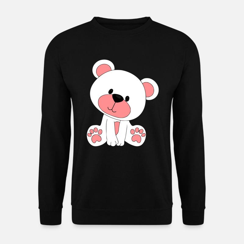 teddy bear - Unisex Sweatshirt - black