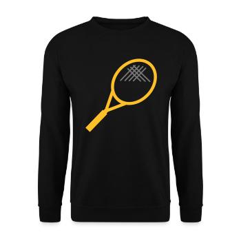 Tennis - Sweat-shirt Unisexe - noir - Devant - Alina (178cm) & Michal (187cm)
