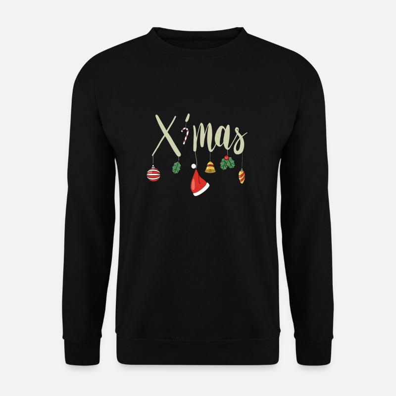 Xmas Christmas Weihnachten - Unisex Pullover - Schwarz