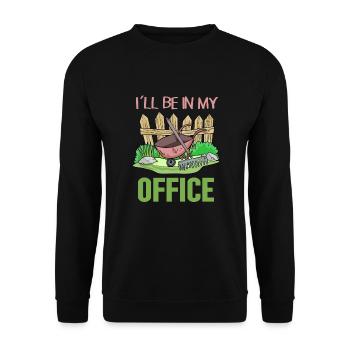 Jardinage jardinier jardinier - Sweat-shirt Unisexe - noir - Devant - Alina (178cm) & Michal (187cm)