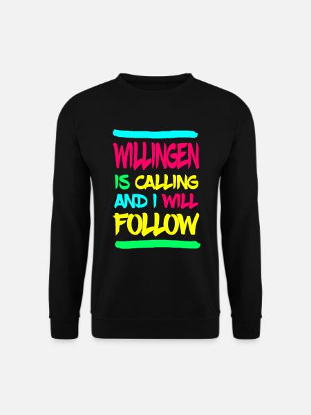 Willingen Après Ski - Unisex Pullover - Schwarz