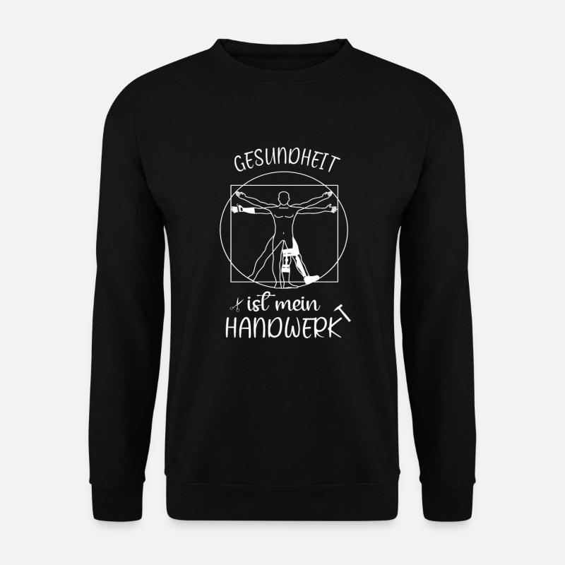 Orthopädie Techniker Gesundheit als Handwerk - Unisex Pullover - Schwarz
