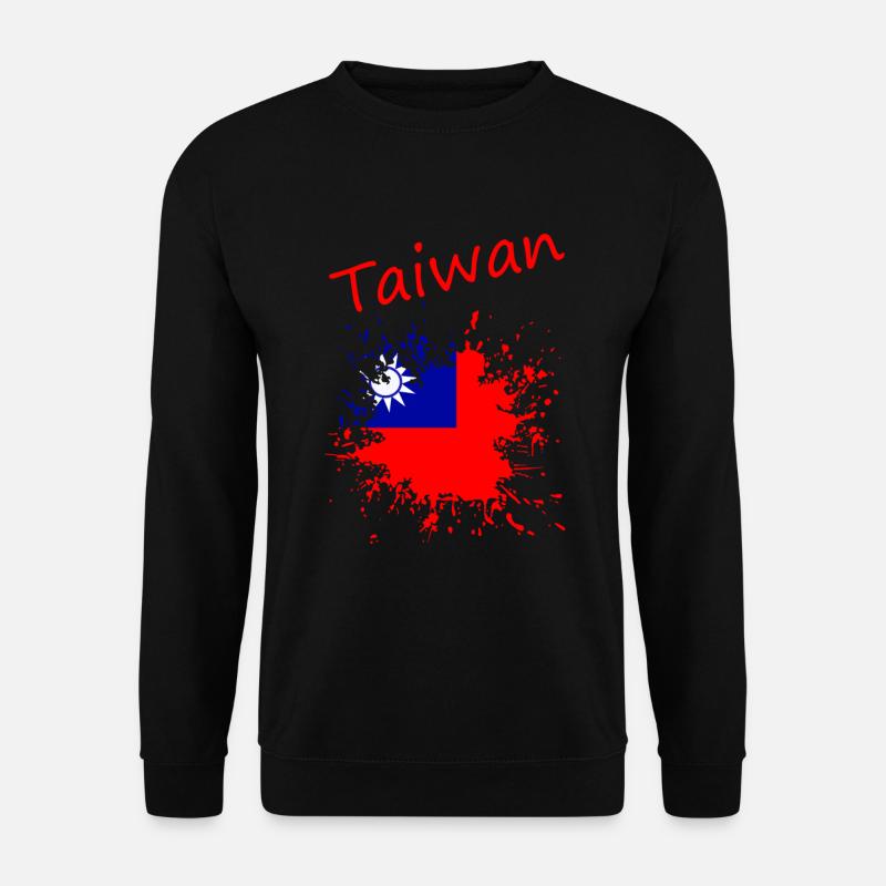 Taiwan - Unisex Pullover - Schwarz