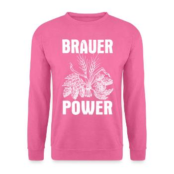 Brauer Power - Unisex Pullover - Pink - Vorne