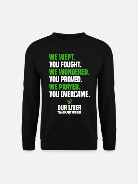 Leberspender - Unisex Pullover - Schwarz