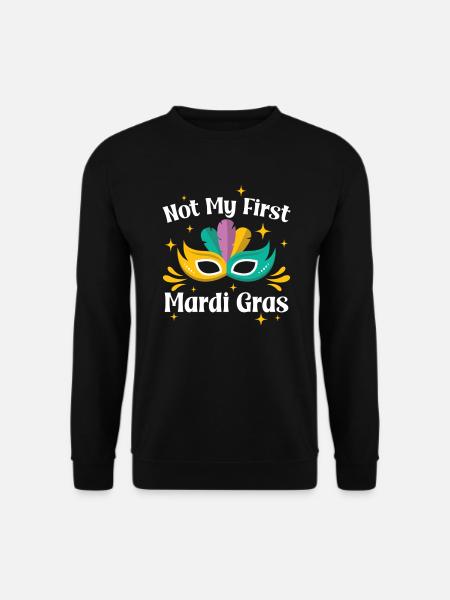 Pas mon premier Mardi Gras - Sweat-shirt Unisexe - noir