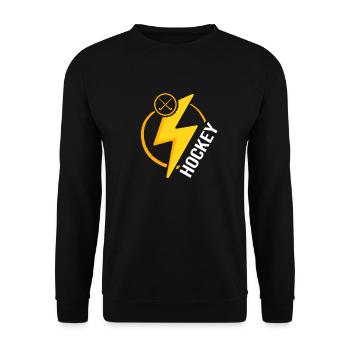 Hockey Hockey sur gazon Hockey - Sweat-shirt Unisexe - noir - Devant - Alina (178cm) & Michal (187cm)