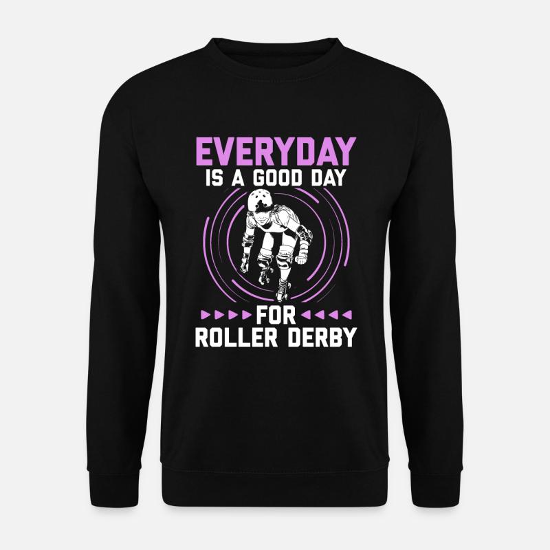 Roller Derby - Unisex Pullover - Schwarz