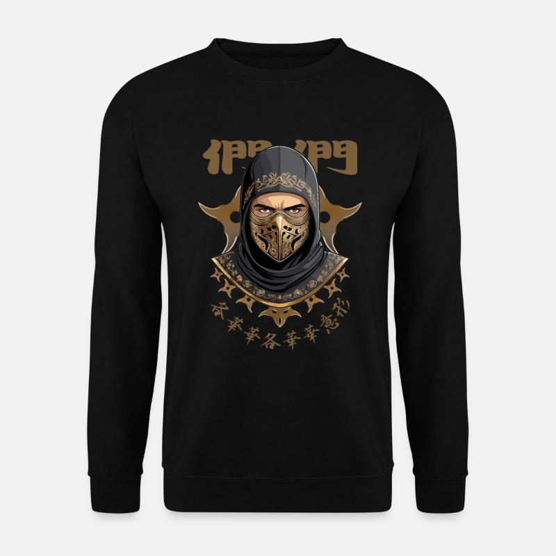 Ninja Samurai Warrior - Unisex Sweatshirt - black