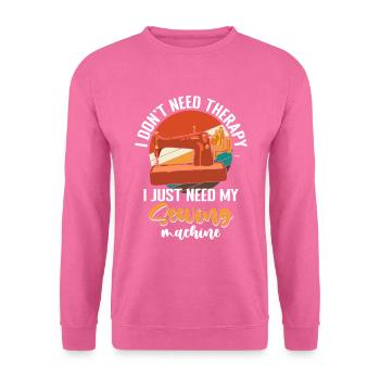 Tailor Needle Pants - Unisex Sweatshirt - pink - Front