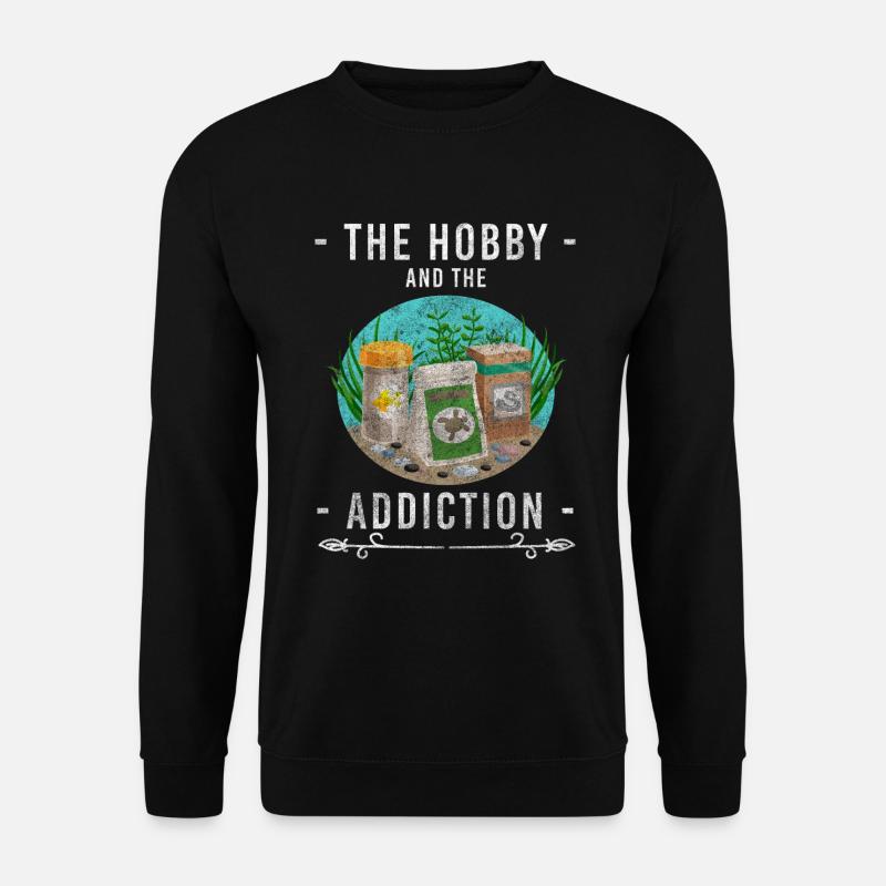 Fische Wasser Zierfisch - Unisex Pullover - Schwarz