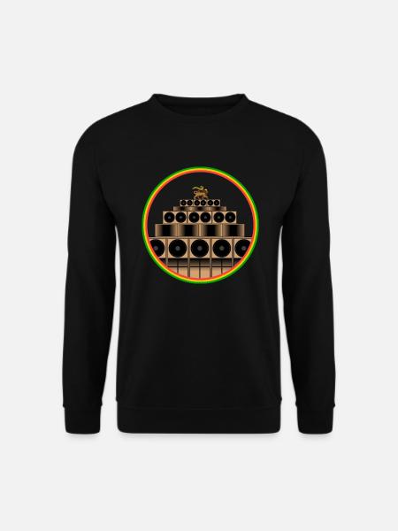 Reggae sound system - Unisex Sweatshirt - black