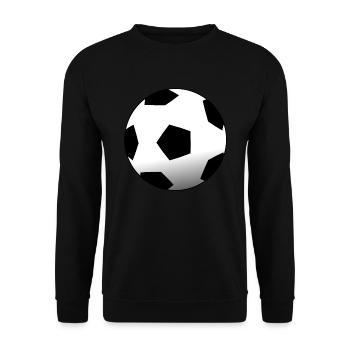 Football - Sweat-shirt Unisexe - noir - Devant - Alina (178cm) & Michal (187cm)