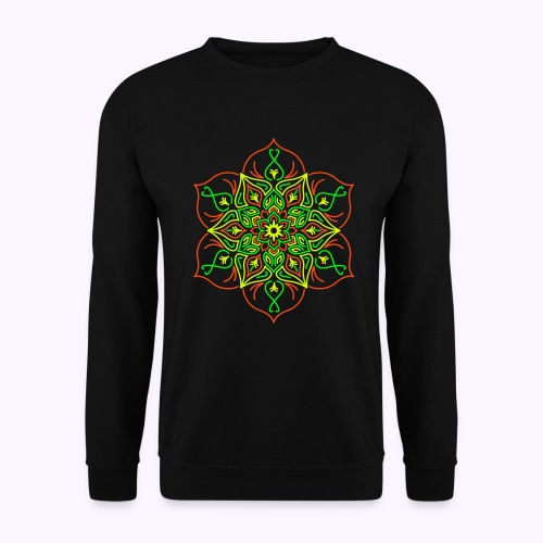 Fire lotusblomst - Unisex sweater