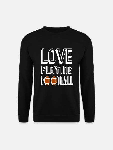 American Football Superbowl Touchdown Geschenk - Unisex Pullover - Schwarz
