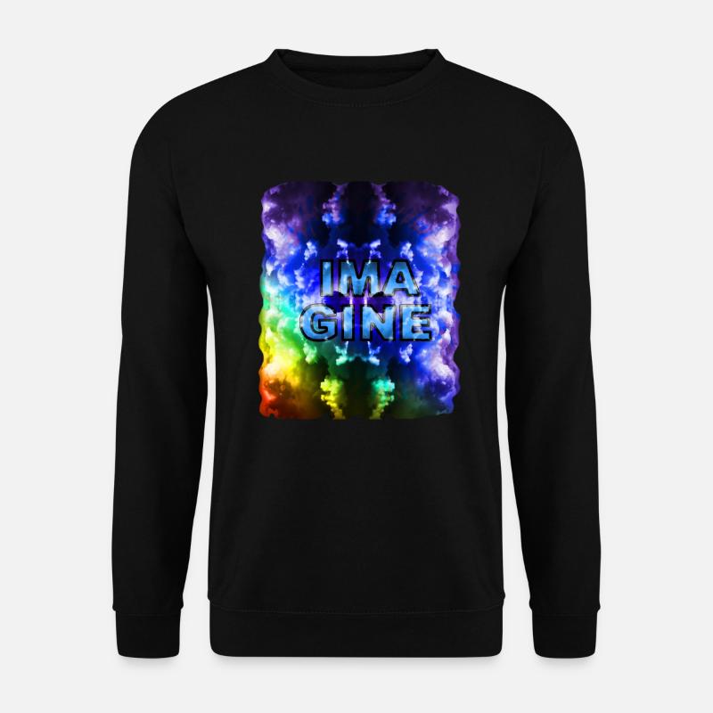 Imagine - Unisex Pullover - Schwarz
