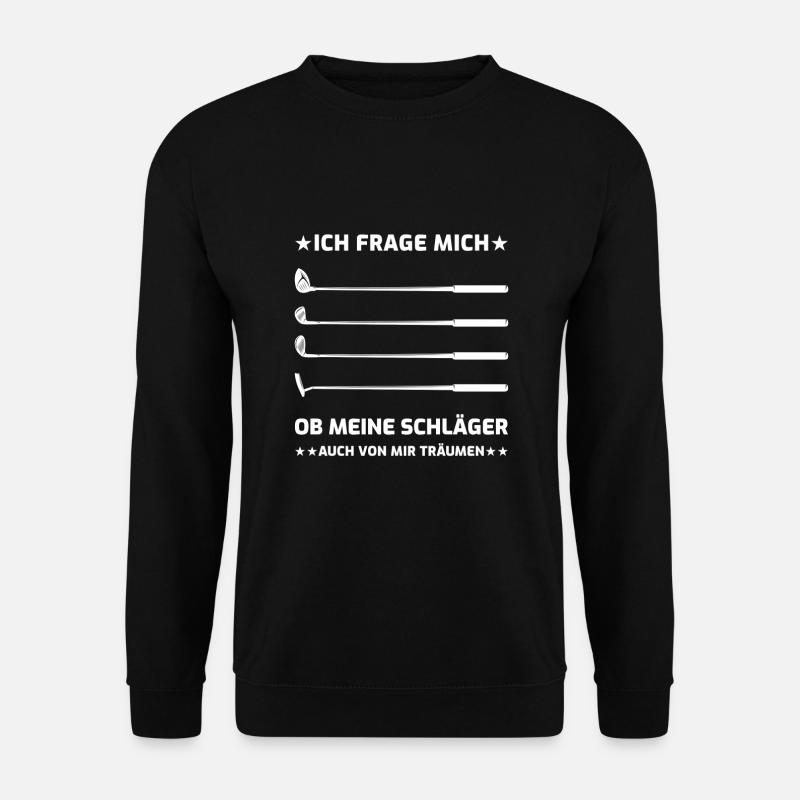 Golf - Unisex Pullover - Schwarz