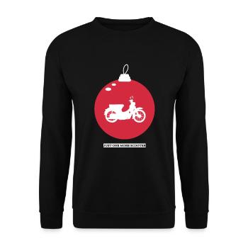Scooter - Unisex Sweatshirt - black - Front - Alina (178cm) & Michal (187cm)