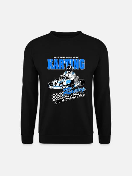 GoKart - Kartsport - Kart - Go Kart - Unisex Pullover - Schwarz