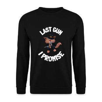 Gunaholic Guns Lover &Pro Gun Laws Shooting Range - Sweat-shirt Unisexe - noir - Devant - Alina (178cm) & Michal (187cm)