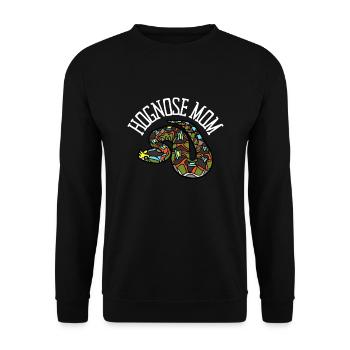 Hognose Snake Reptile Pet & Herpétologiste - Sweat-shirt Unisexe - noir - Devant - Alina (178cm) & Michal (187cm)