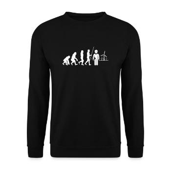 Ingénieur en environnement et sciences de l’environnement - Sweat-shirt Unisexe - noir - Devant - Alina (178cm) & Michal (187cm)