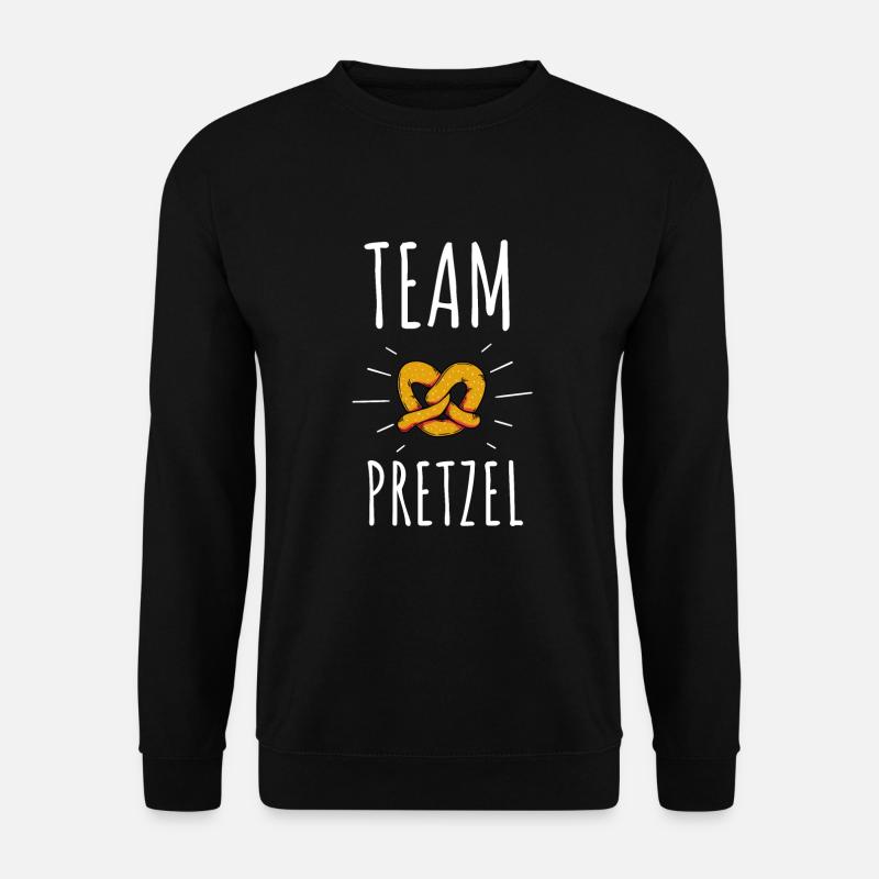 Pretzel Chocolate Covered Pretzels Sticks And - Unisex Pullover - Schwarz