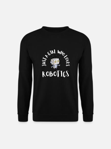 Robotics Robots Droid Builder And Robotics - Unisex Pullover - Schwarz