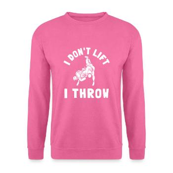 Judo Judoka Jiu Jitsu Et Taekwondo Arts Martiaux - Sweat-shirt Unisexe - rose - Devant