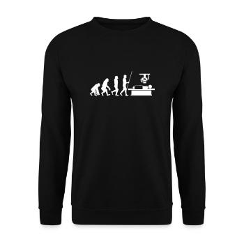 Radiologie Technologue En radiologie Technologue en radiologie Rad - Sweat-shirt Unisexe - noir - Devant - Alina (178cm) & Michal (187cm)