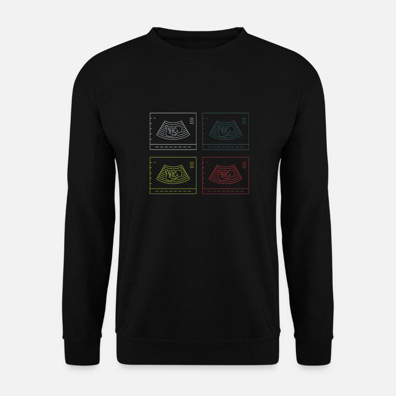 Sonographer Ultrasound Echography Sonography - Unisex Sweatshirt - black