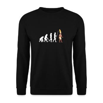 Research Historian Museum Curator And Archivist - Unisex Sweatshirt - black - Front - Alina (178cm) & Michal (187cm)