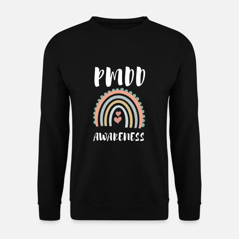 PMDD Awareness Premenstrual Syndrome Menstrual - Unisex Sweatshirt - black